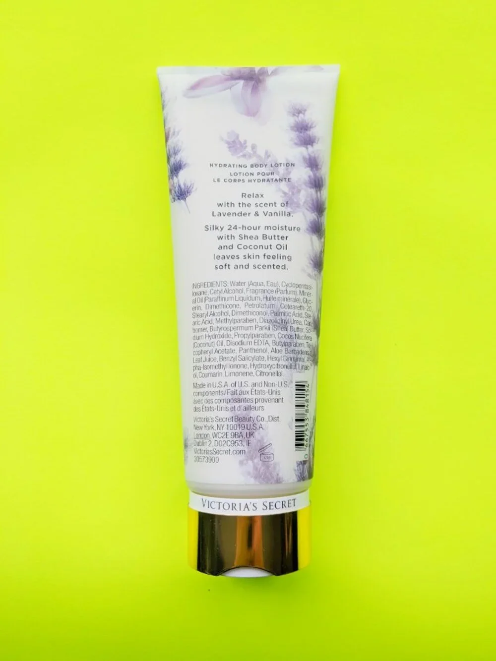 Victoria's Secret Lavendar & Vanilla 24-Hour Moisture Body Lotion